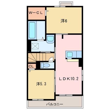 コロレ星原Ⅰの物件間取画像